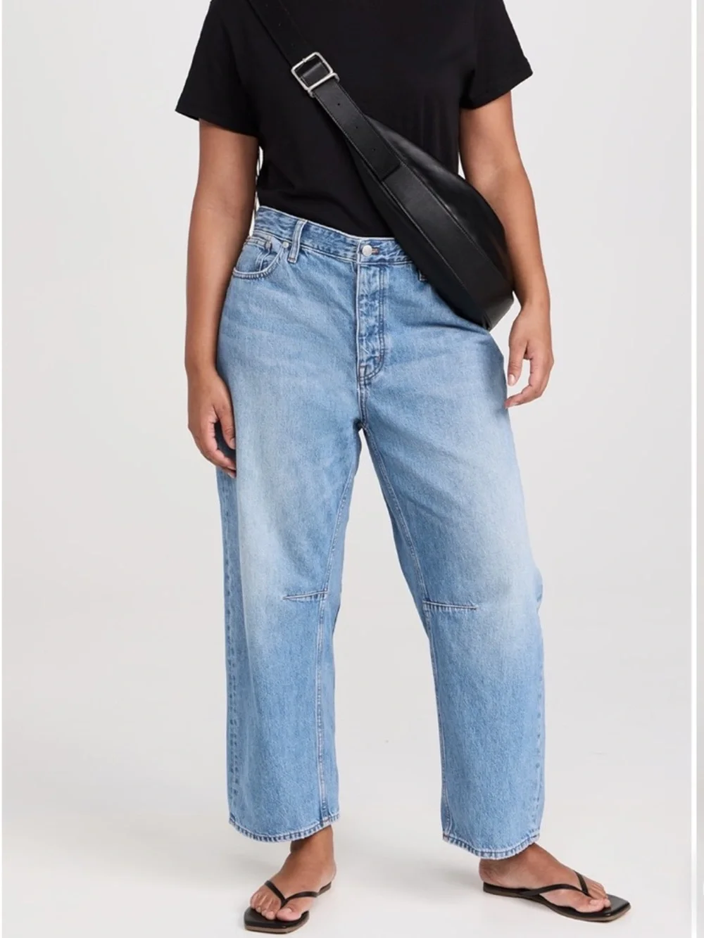 Madewell Light Blue Straight-Leg Jeans - Picture 2 of 10